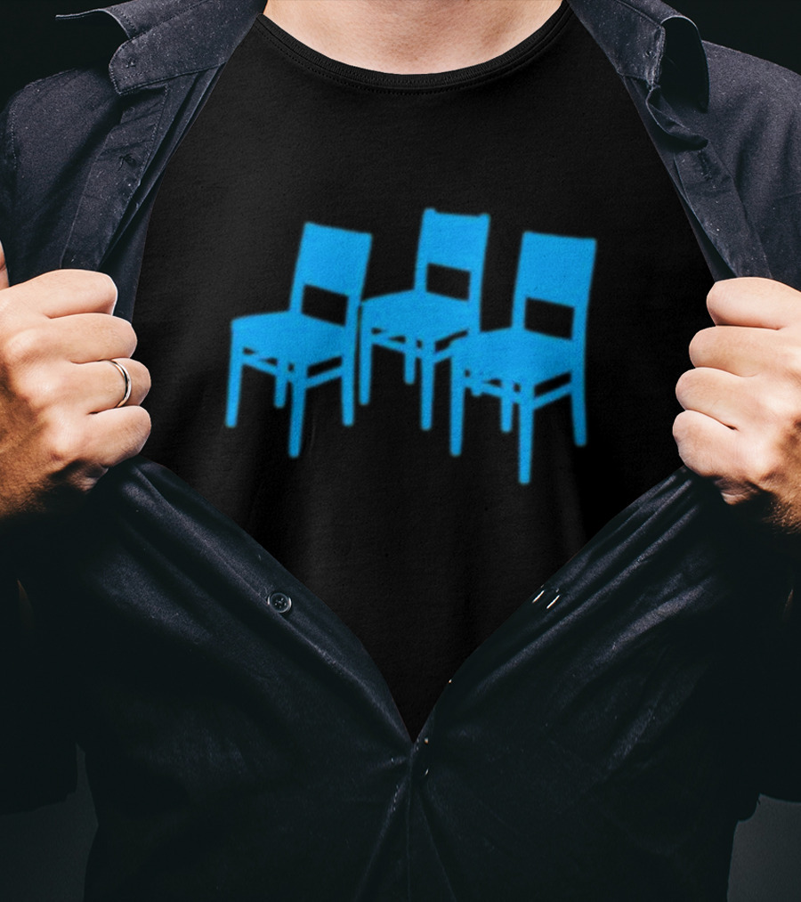 Rylee's Evil Blue Chairs Trio T-Shirt