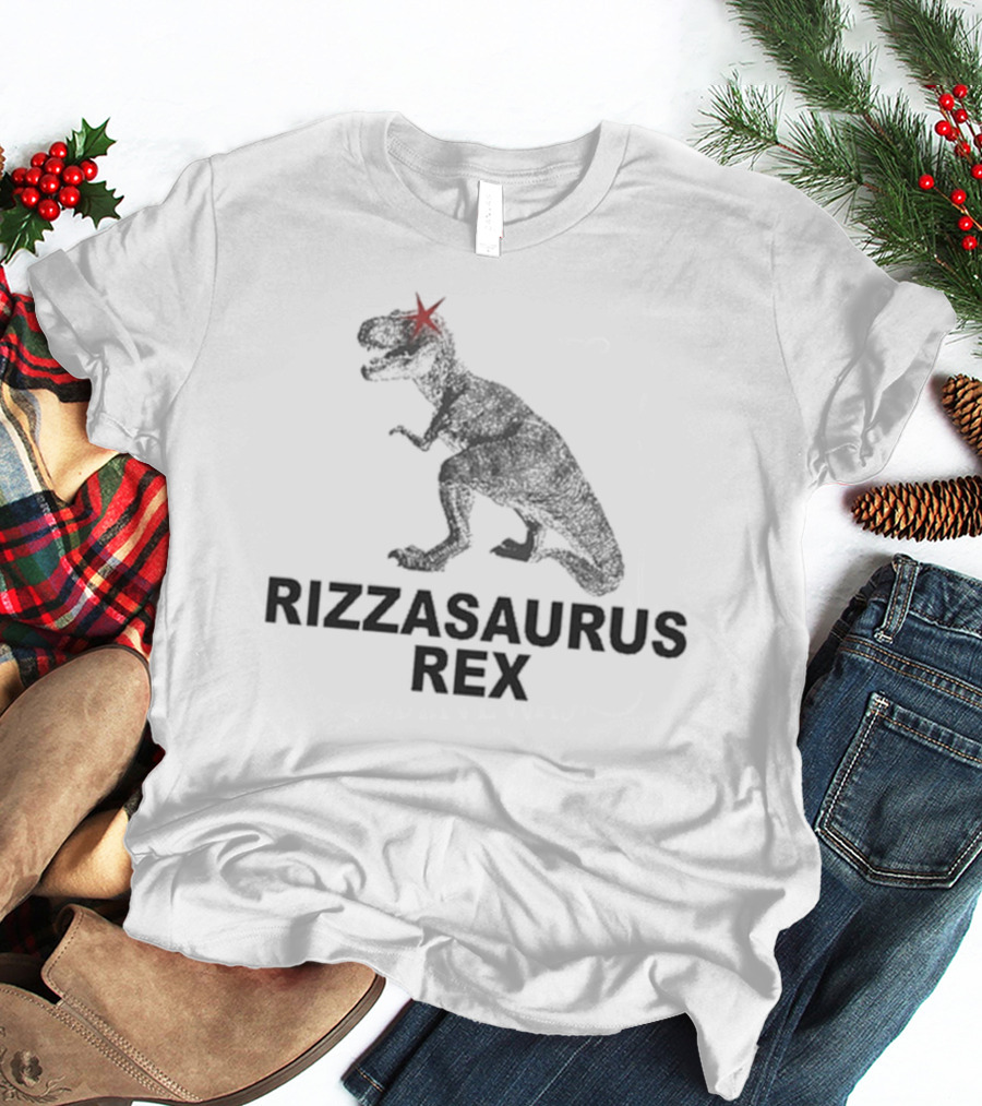 Rizzasaurus Rex Dinosaur With Star Eye T-Shirt