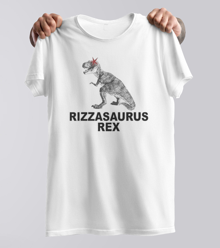 Rizzasaurus Rex Dinosaur With Star Eye T-Shirt