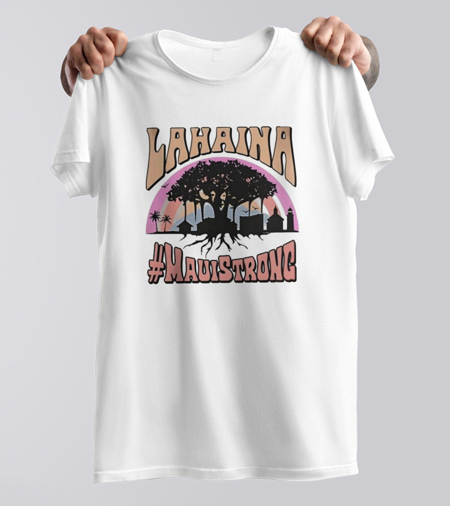 Lahaina Maui Strong Sunset T-Shirt