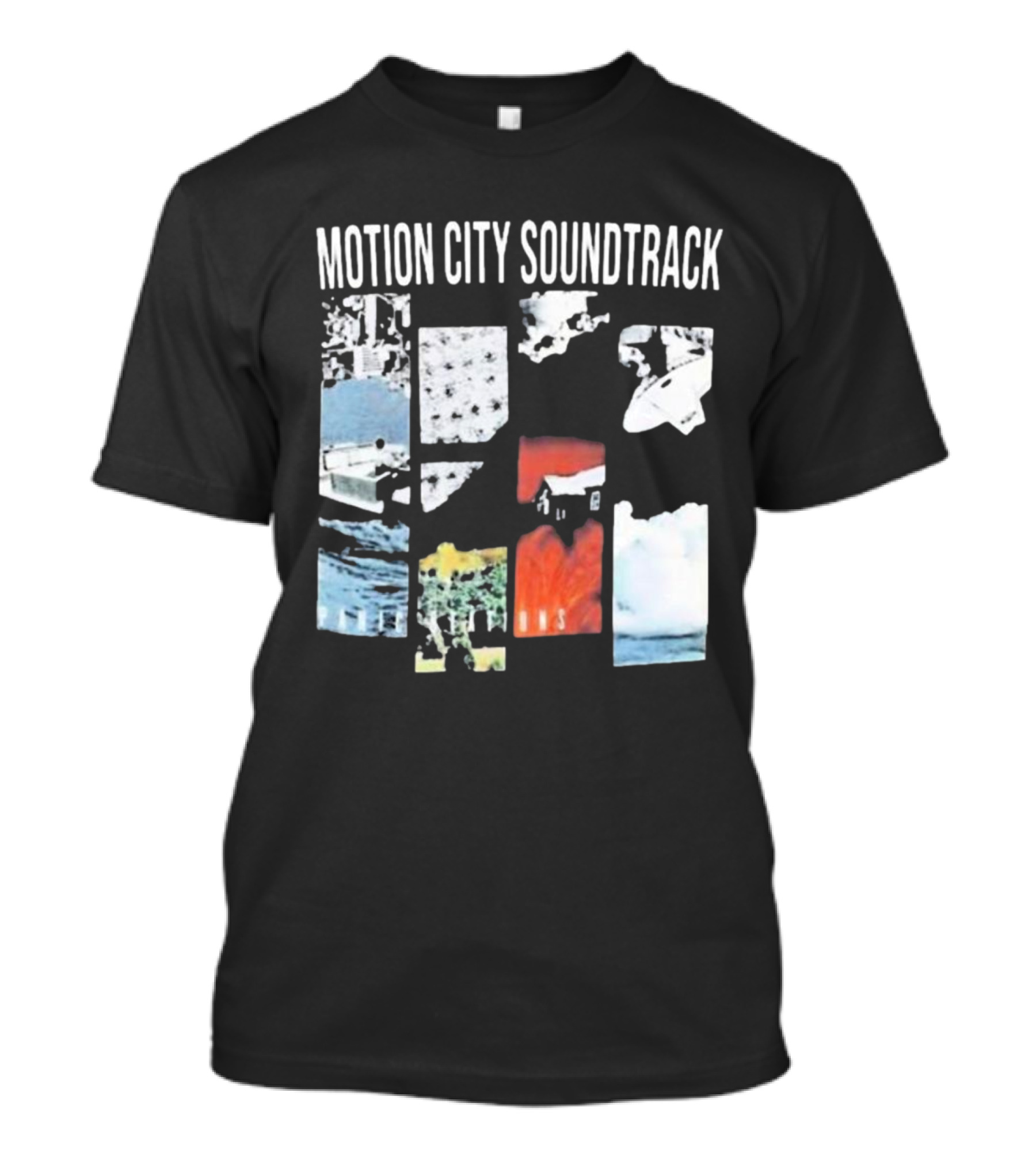 Motion City Soundtrack Panic Stations Album Art Collage T-Shirt