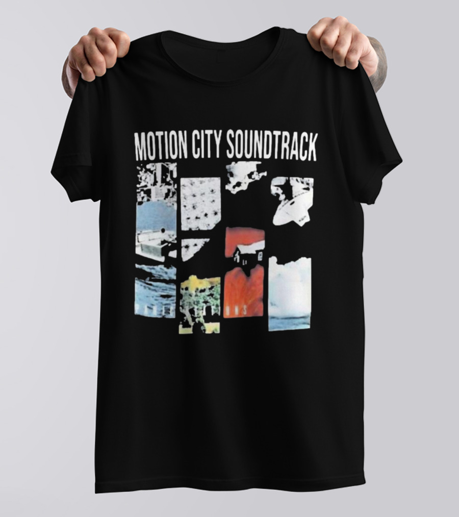 Motion City Soundtrack Panic Stations Album Art Collage T-Shirt