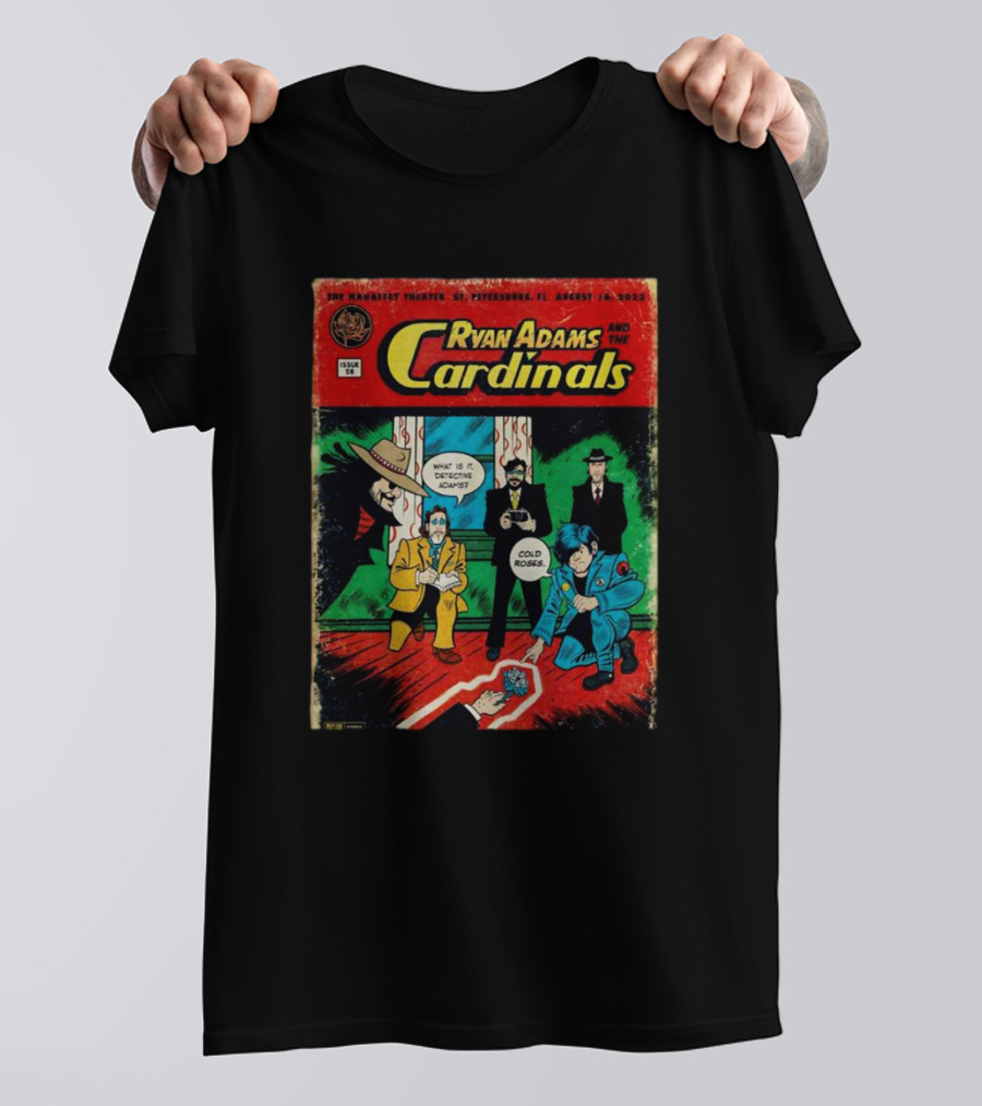 Ryan Adams And The Cardinals Cold Roses The Mahaffey Theater St Petersburg FL August 10 2005 T-Shirt