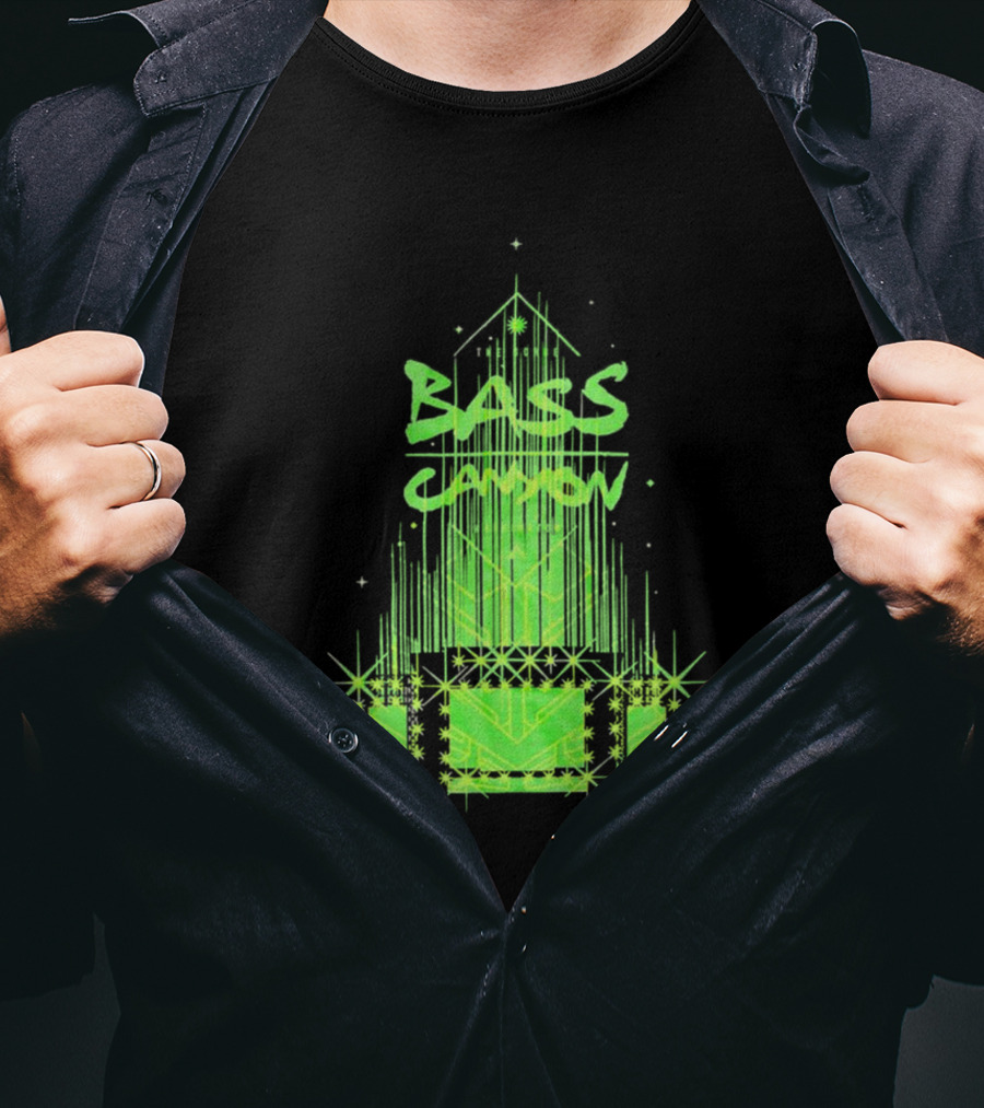 Bass Canyon Festival Neon Stage T-Shirt