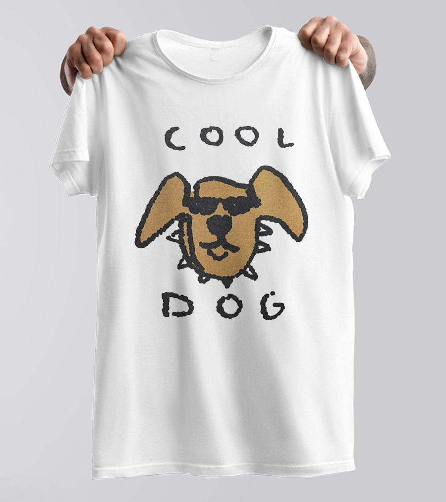 COOL DOG Sunglasses Head T-Shirt