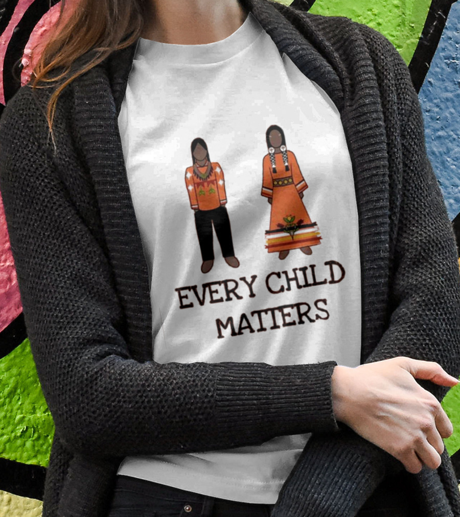 Every Child Matters Orange Indigenous T-Shirt