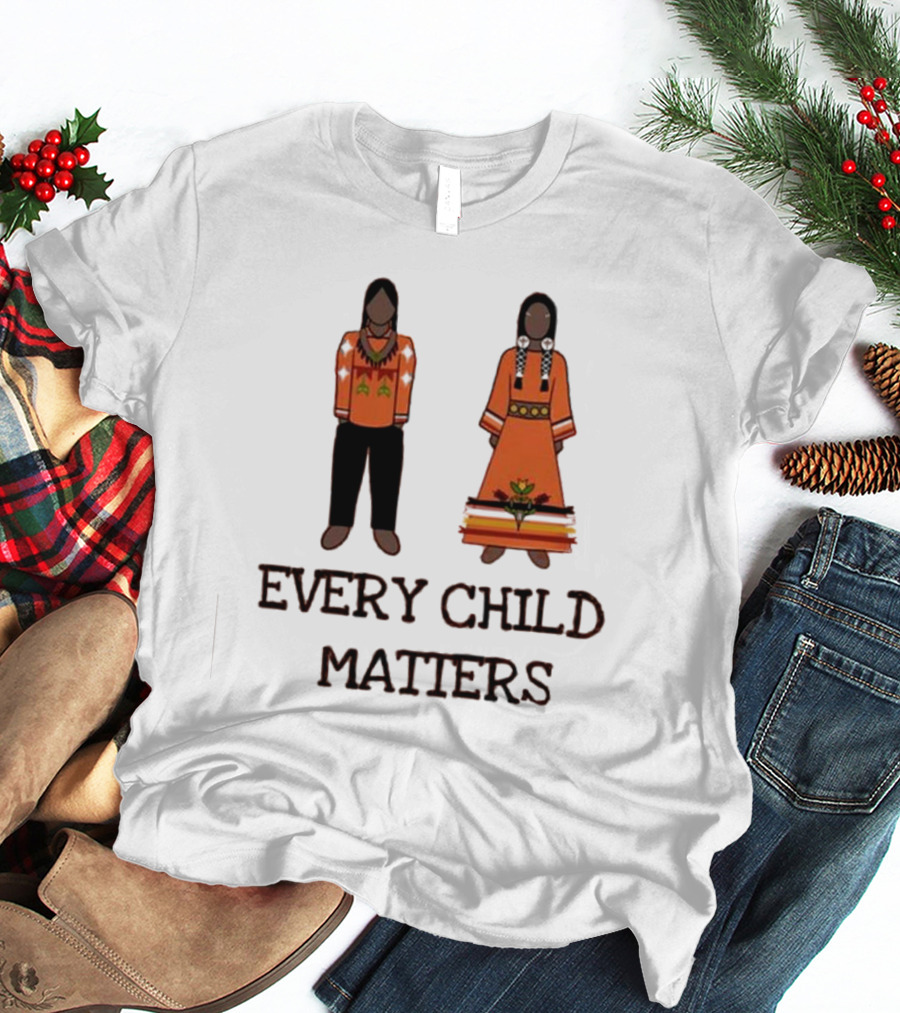 Every Child Matters Orange Indigenous T-Shirt