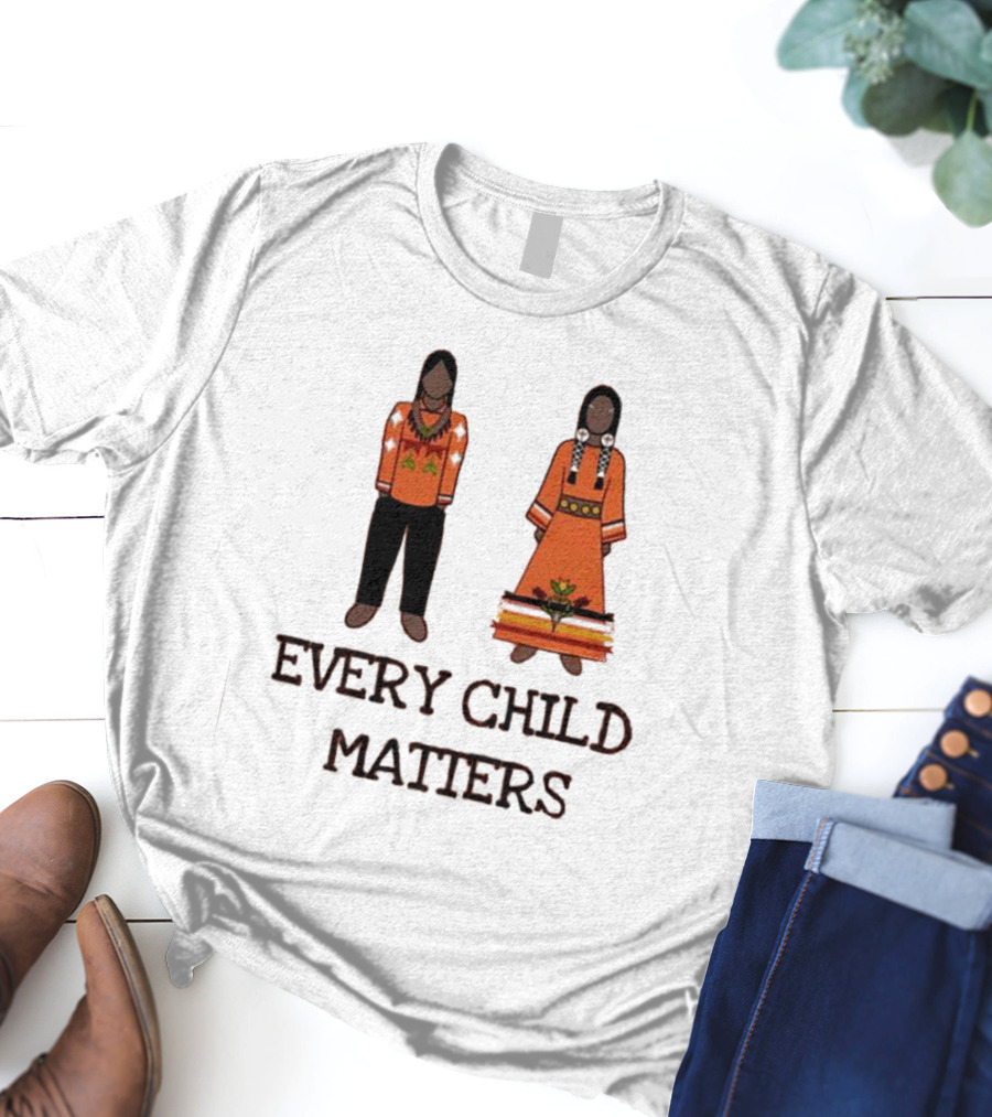 Every Child Matters Orange Indigenous T-Shirt