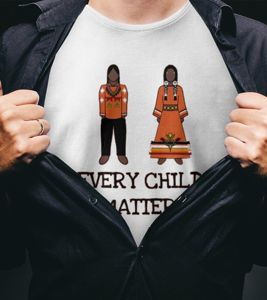 Every Child Matters Orange Indigenous T-Shirt