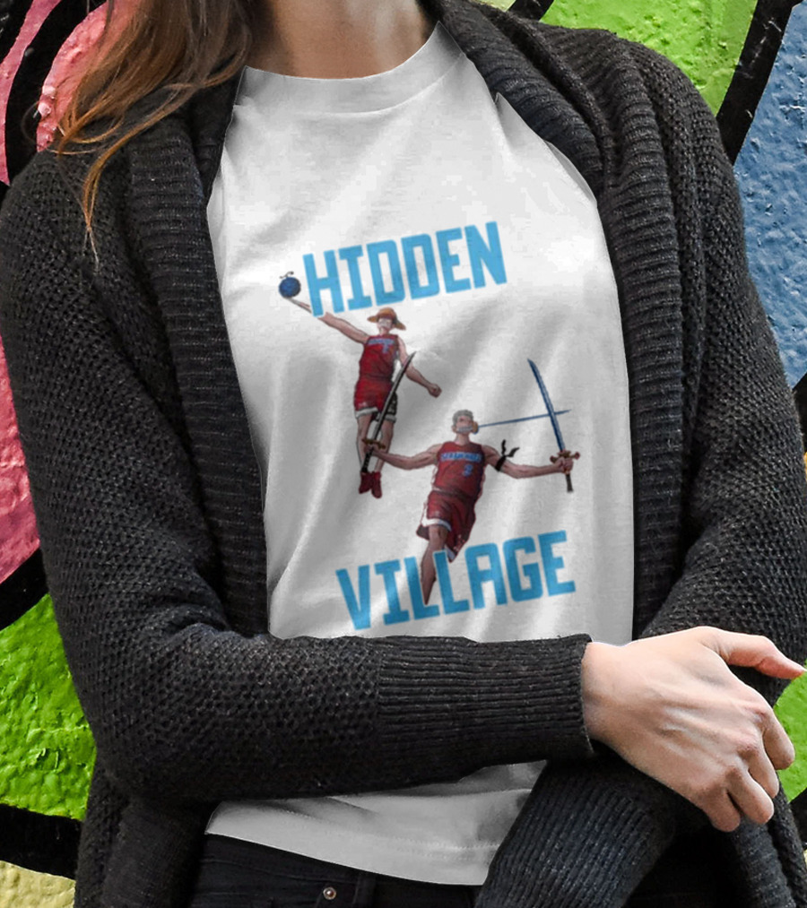 Hidden Village Basketball Ninjas T-Shirt