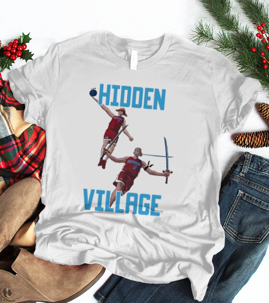 Hidden Village Basketball Ninjas T-Shirt