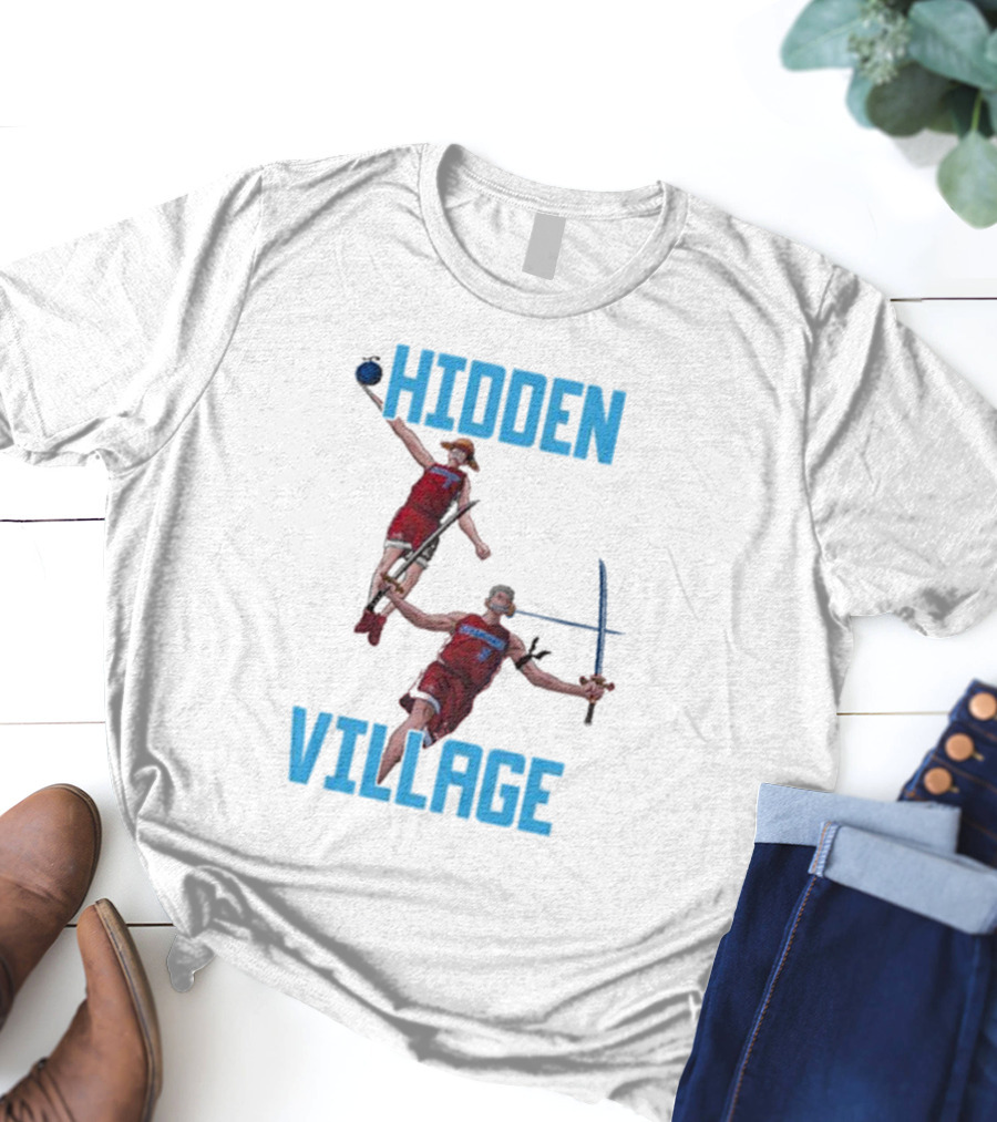 Hidden Village Basketball Ninjas T-Shirt