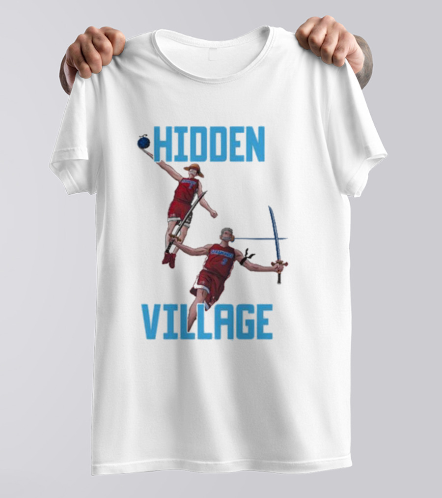 Hidden Village Basketball Ninjas T-Shirt