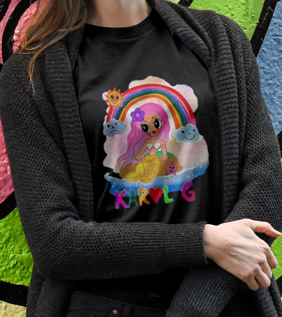 Karol G Mañana Será Bonito Sirena La Bichota Bichota Team Karol T-Shirt