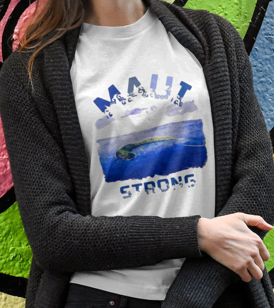 Maui Strong Lahaina Vintage Coastal Landscape T-Shirt