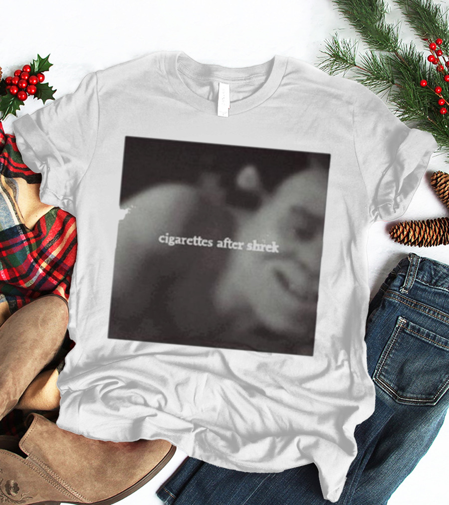 Requin Fils De Chien Cigarettes After Shrek Retro Film Aesthetic T-Shirt