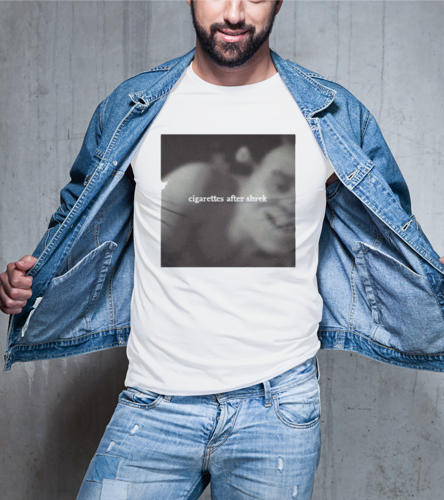 Requin Fils De Chien Cigarettes After Shrek Retro Film Aesthetic T-Shirt