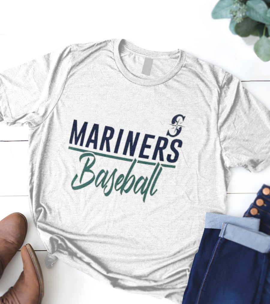 Seattle Mariners Baseball G-III 4Her By Carl Banks Team T-Shirt