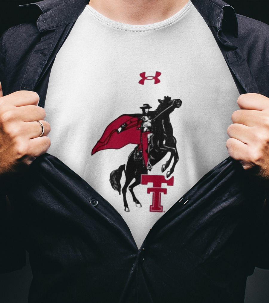 Under Armour Texas Tech Red Raiders Throwback Performance Cotton T-Shirt