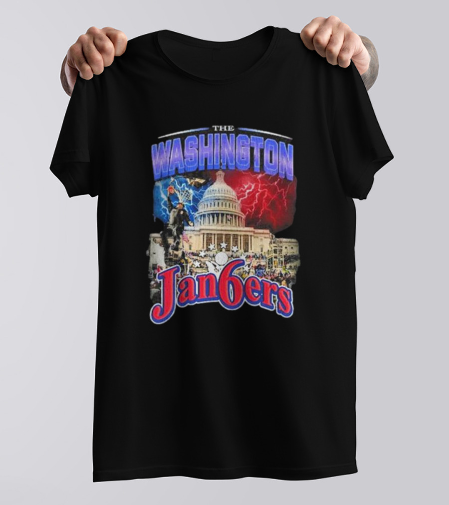 THE WASHINGTON JAN6ERS THE CAPITOL STORM BY TYLER MCFADDEN T-Shirt