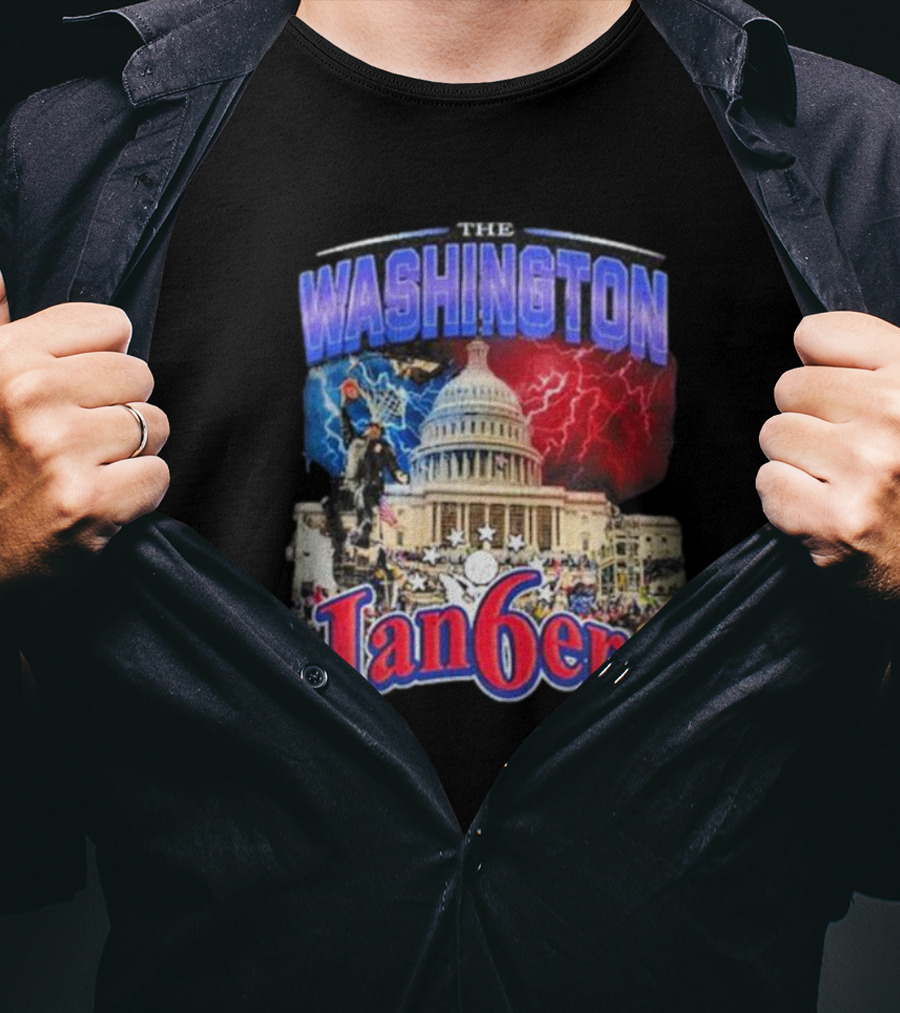 THE WASHINGTON JAN6ERS THE CAPITOL STORM BY TYLER MCFADDEN T-Shirt