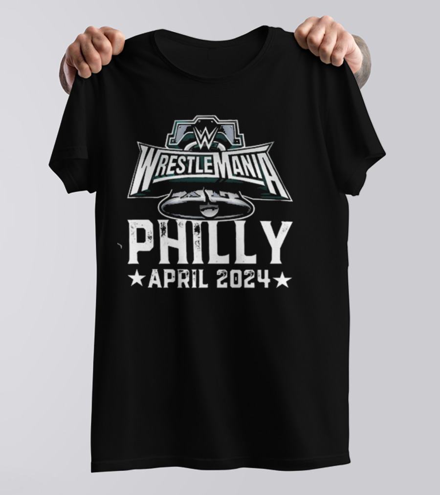 WrestleMania XL Philly April T-Shirt