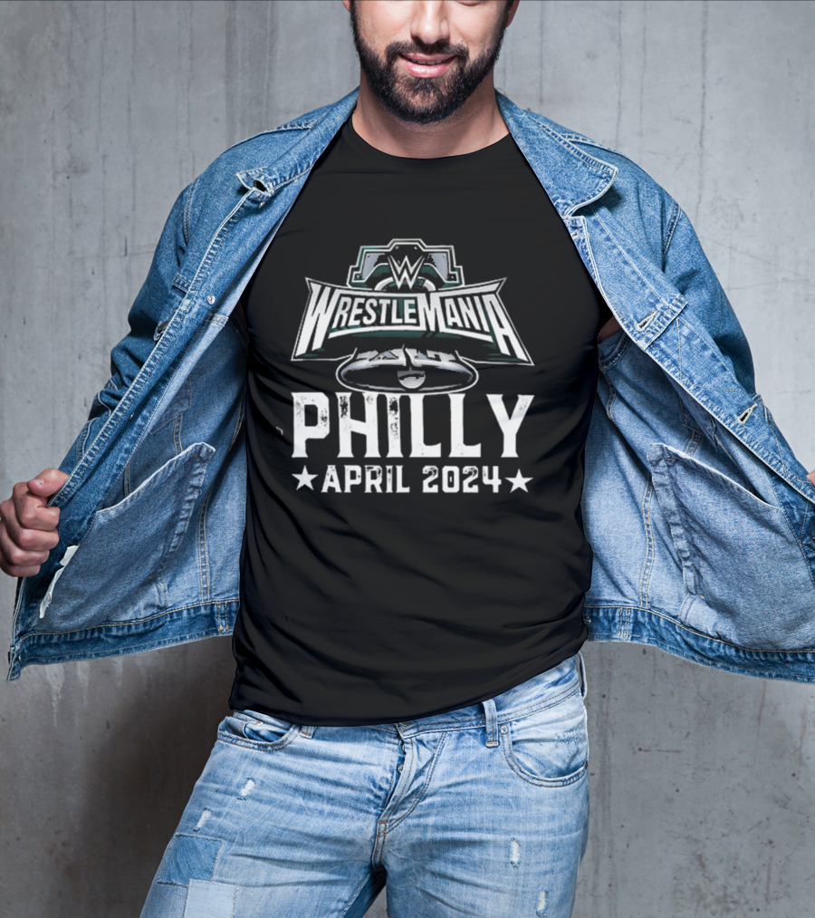 WrestleMania XL Philly April T-Shirt