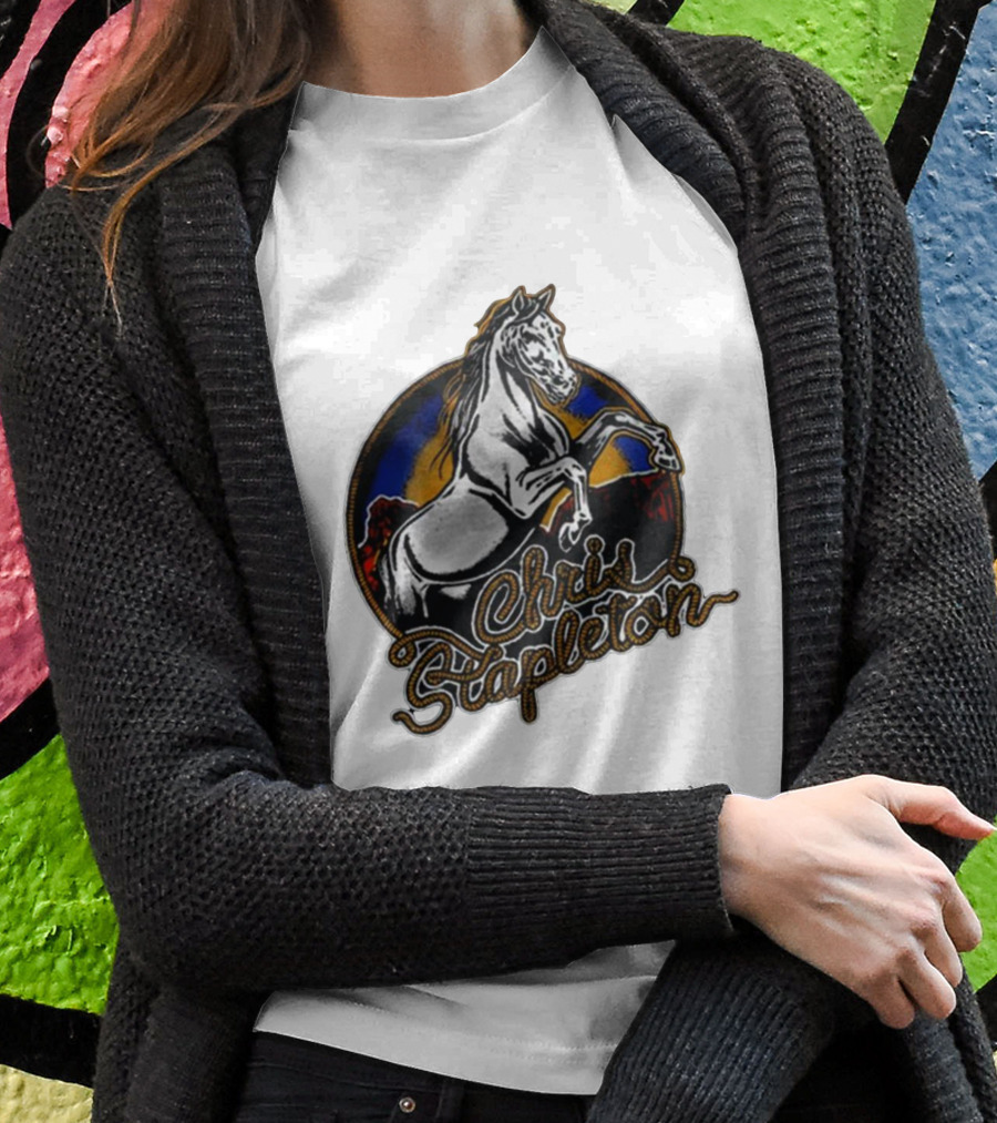 Chris Stapleton White Horse Higher Album T-Shirt