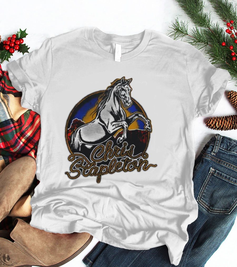 Chris Stapleton White Horse Higher Album T-Shirt