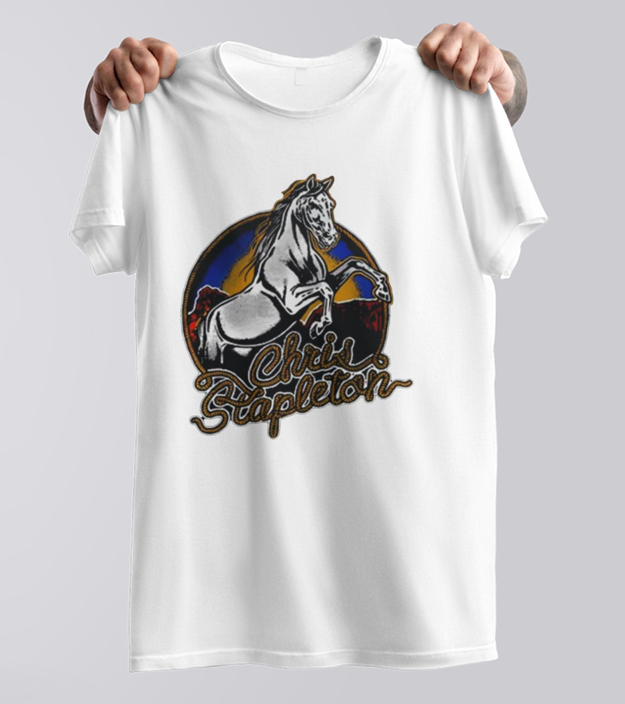Chris Stapleton White Horse Higher Album T-Shirt