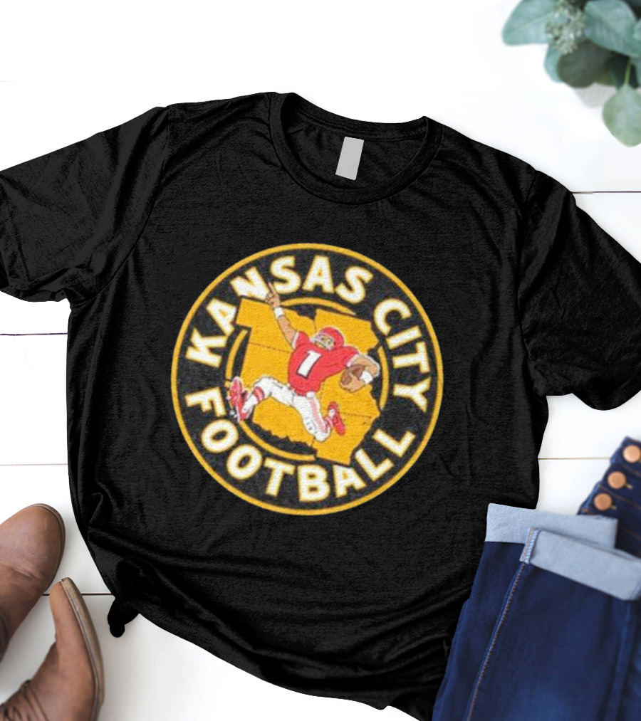 Kansas City Football Limited Red Kingdom Player T-Shirt