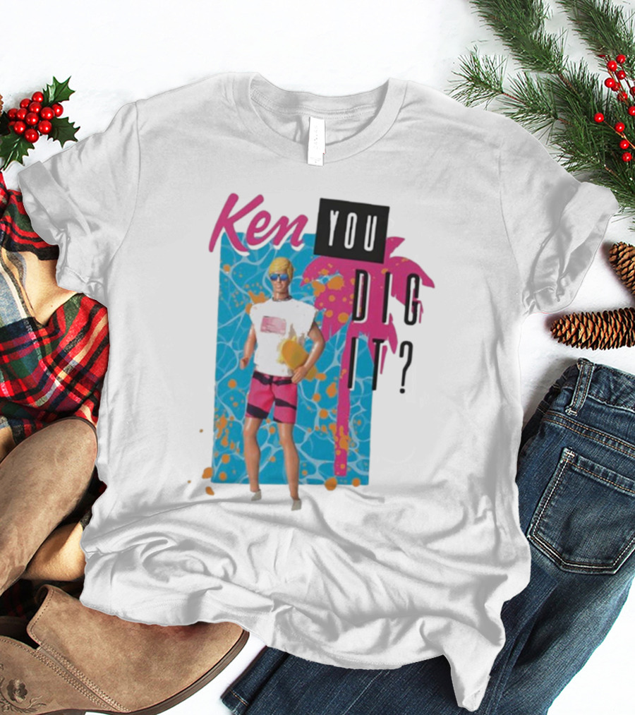 Ken You Dig It I Am Kenough Barbi Ken Surf T-Shirt