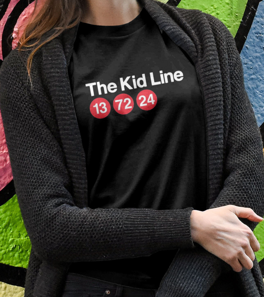 The Kid Line 13 72 24 New York Hockey Trio T-Shirt