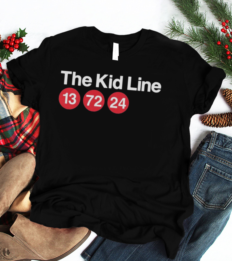 The Kid Line 13 72 24 New York Hockey Trio T-Shirt