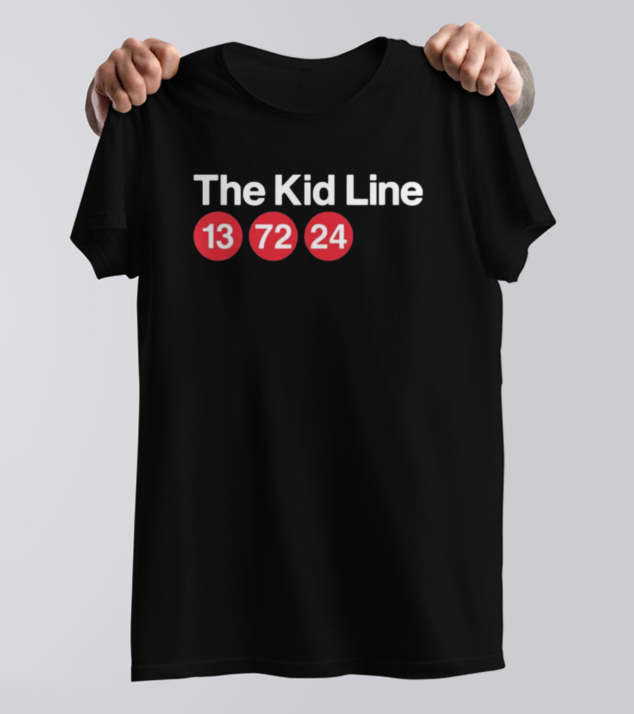 The Kid Line 13 72 24 New York Hockey Trio T-Shirt