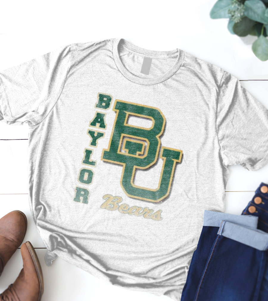 Baylor Bears BU Vintage Style Phase Out ’47 Franklin T-Shirt
