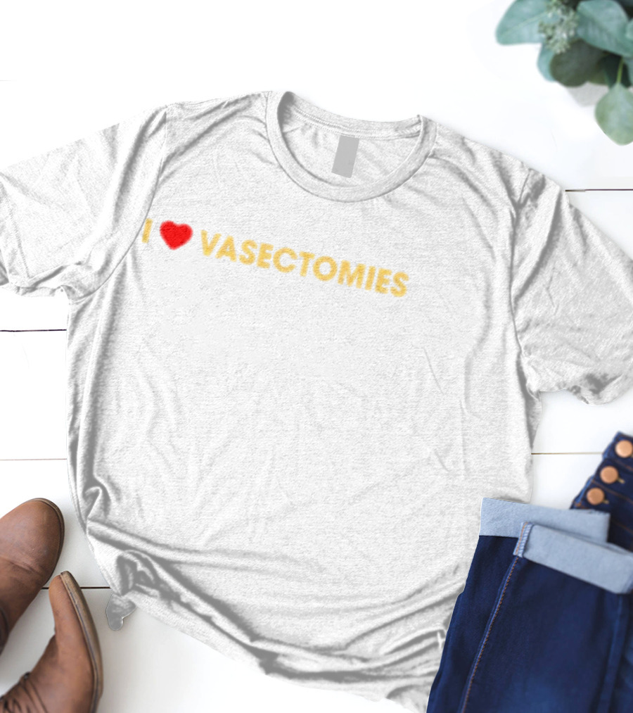 I Heart Vasectomies Ejaculateresponsibly Merch Gabrielle Blair T-Shirt