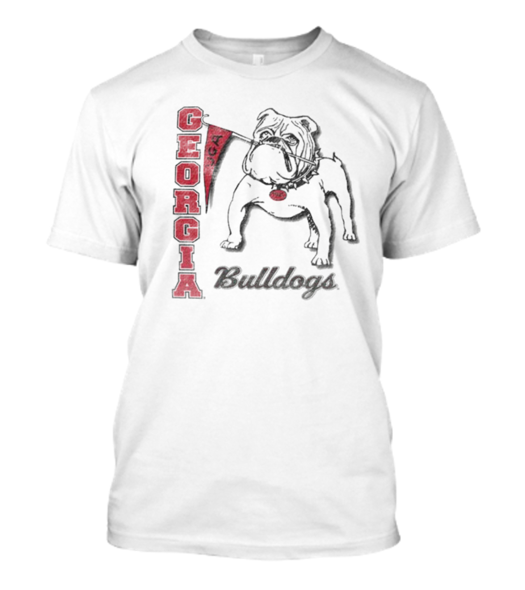 Georgia Bulldogs Vintage '47 Franklin Phase Out Retro Graphics T-Shirt