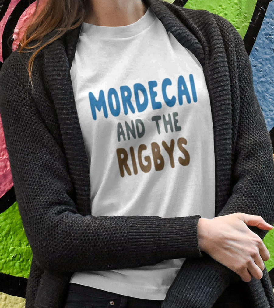 Mordecai And The Rigbys Band Reference From Regular Show T-Shirt
