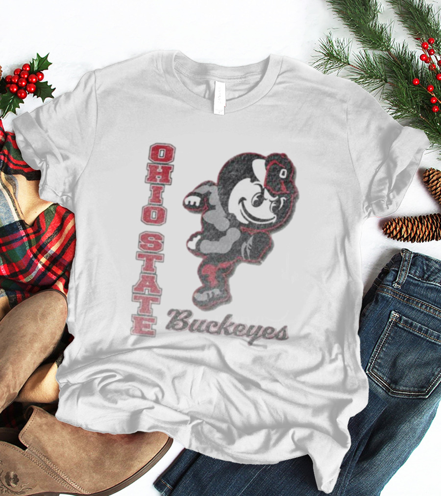 Ohio State Buckeyes Vintage Phase Out ’47 Franklin Mascot T-Shirt