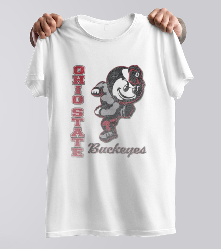 Ohio State Buckeyes Vintage Phase Out ’47 Franklin Mascot T-Shirt