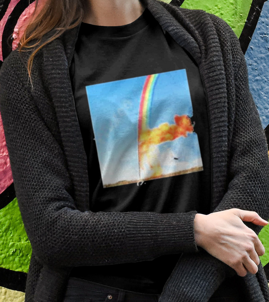 Sigur Rós Merch Átta Rainbow And Explosion T-Shirt