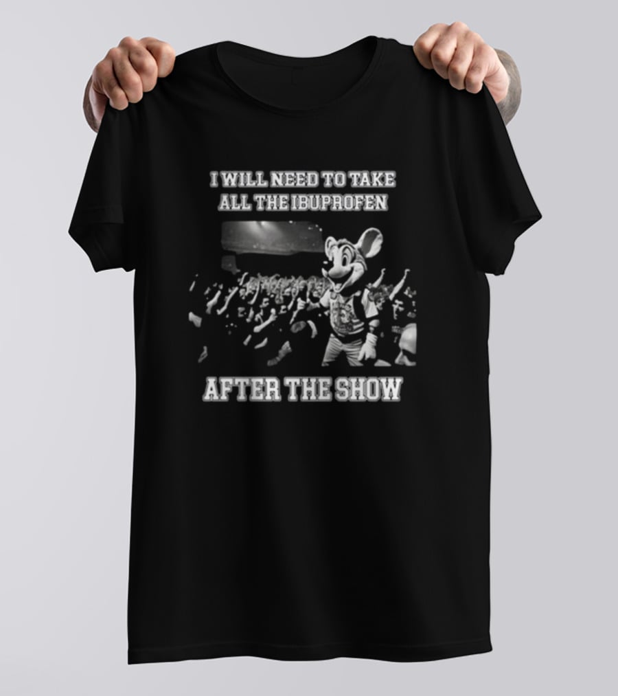 I Will Need To Take All The Ibuprofen After The Show Crowd Surfing Mouse T-Shirt