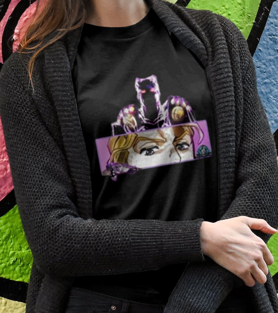 Hoshipieces Kira Featuring Iconic Manga Character With Intriguing Eyes And Mystical Armor T-Shirt