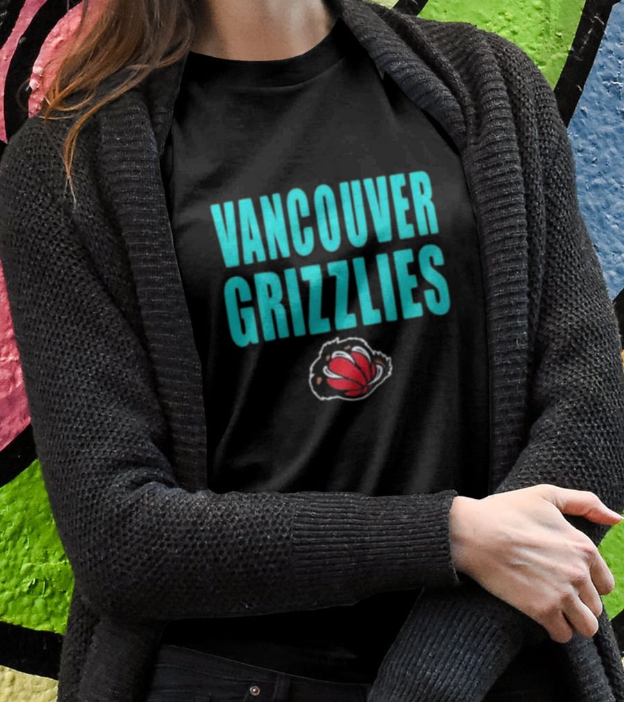 Vancouver Grizzlies Mitchell Ness Hardwood Classics Legendary Slub	 T-Shirt