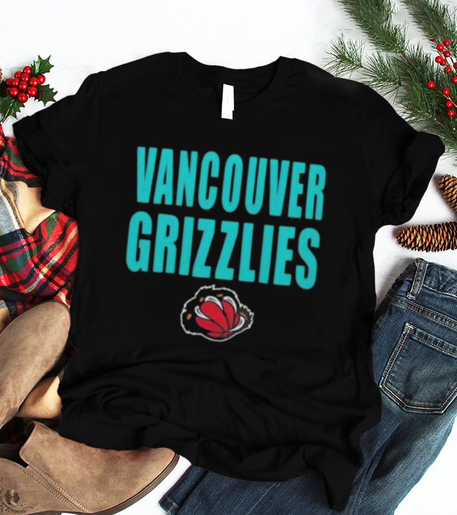 Vancouver Grizzlies Mitchell Ness Hardwood Classics Legendary Slub	 T-Shirt
