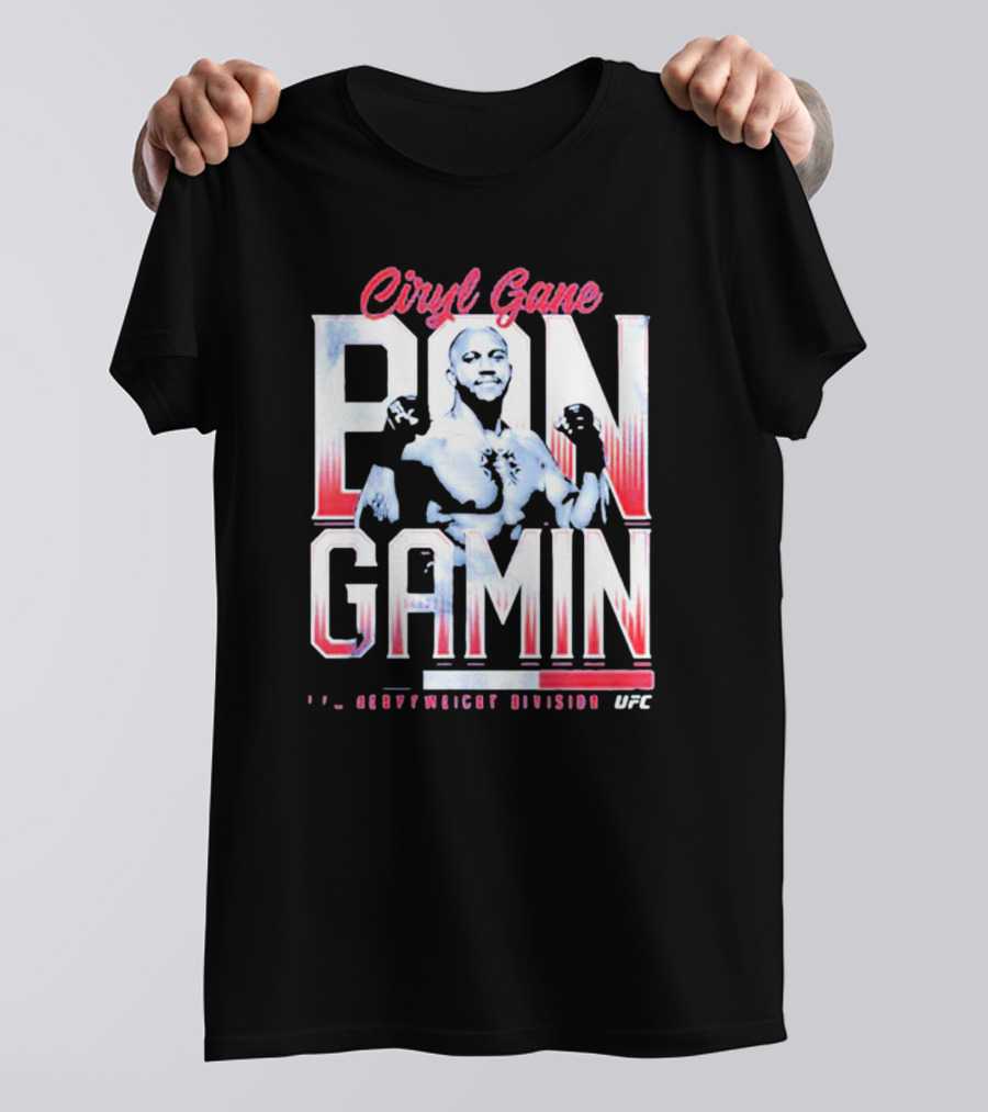 Ciryl Gane Bon Gamin Heavyweight Division UFC T-Shirt