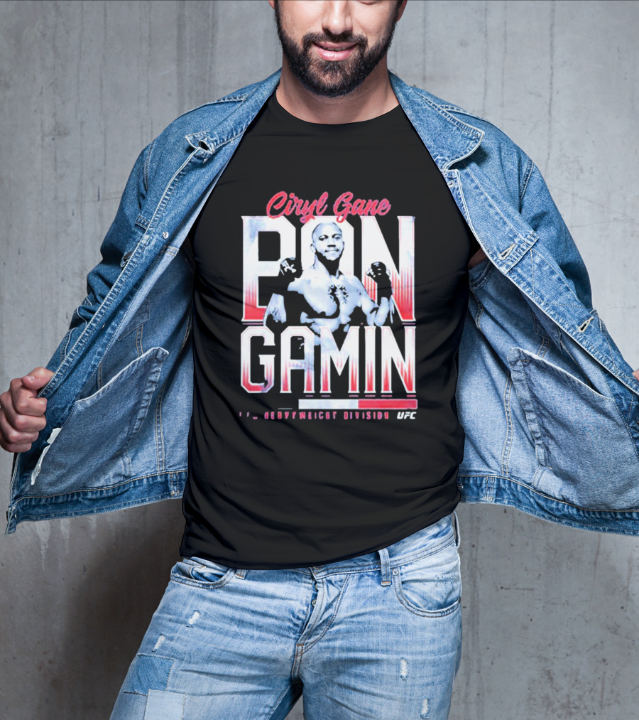 Ciryl Gane Bon Gamin Heavyweight Division UFC T-Shirt