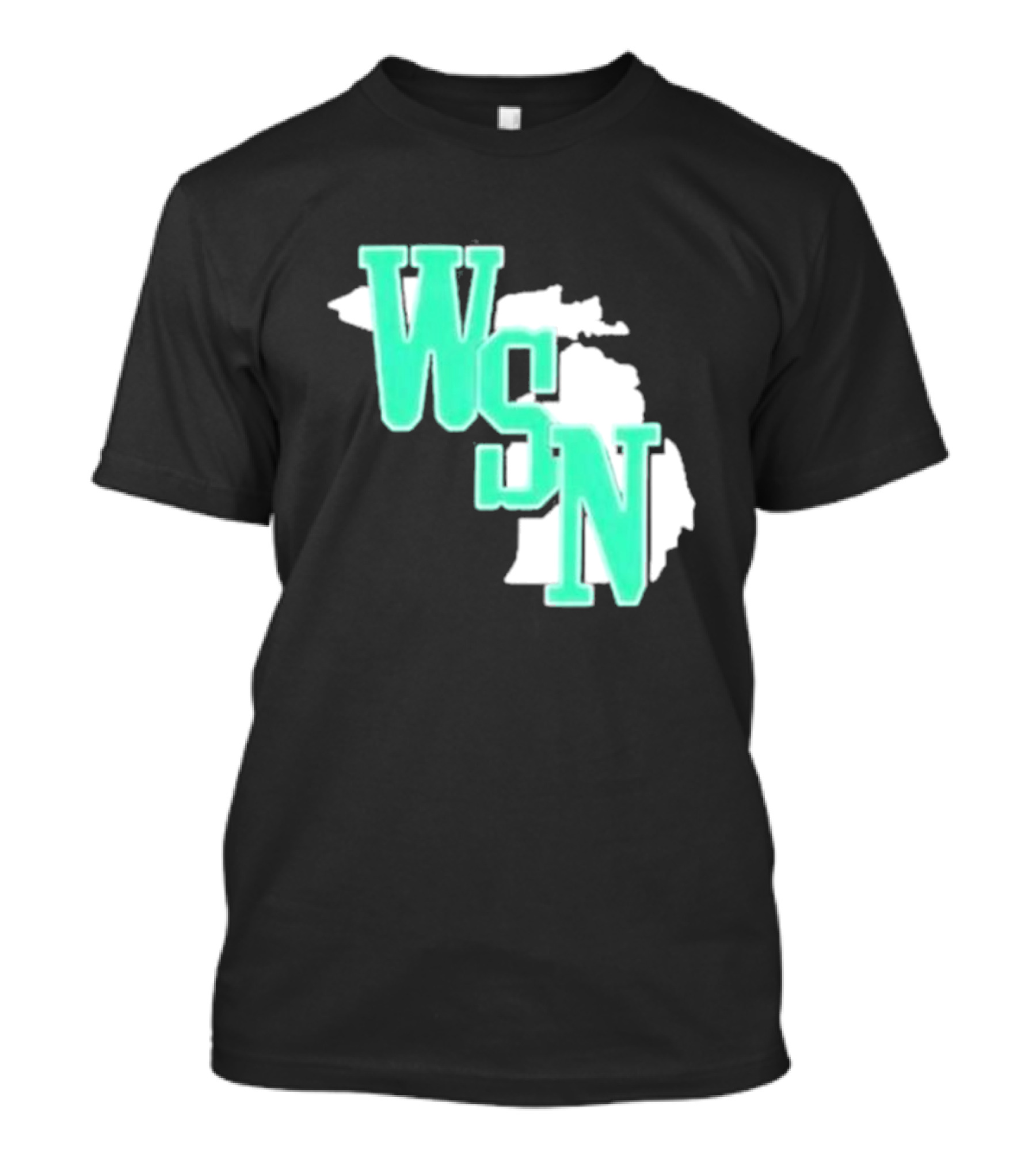 WSN Woodward Sports Michigan Text T-Shirt