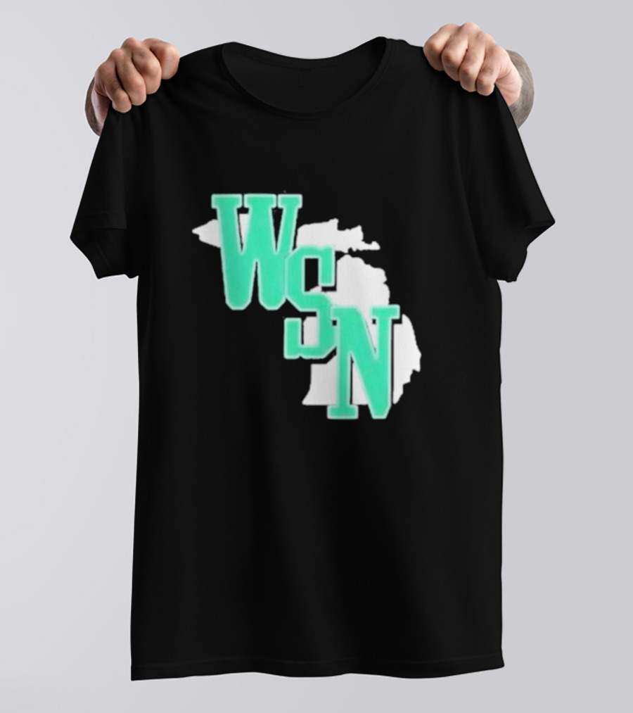 WSN Woodward Sports Michigan Text T-Shirt